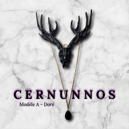 Cernunnos - Décoration murale résine (fait main) et pierre (Plusieurs créations uniques)  Echoppe